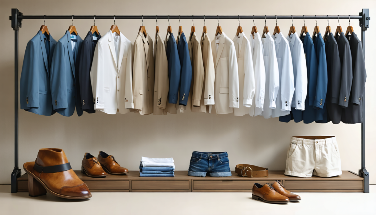 découvrez les indispensables pour un dressing masculin estival impeccable et apprenez à vous habiller avec style sans commettre d'impairs, pour un look estival parfait et élégant.
