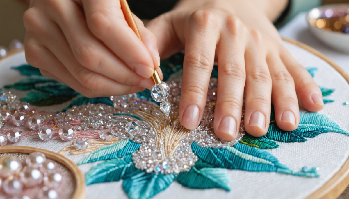 découvrez la broderie diamant, un art minutieux qui allie créativité et relaxation pour un moment de détente garanti. parfait pour exprimer votre talent tout en vous relaxant.