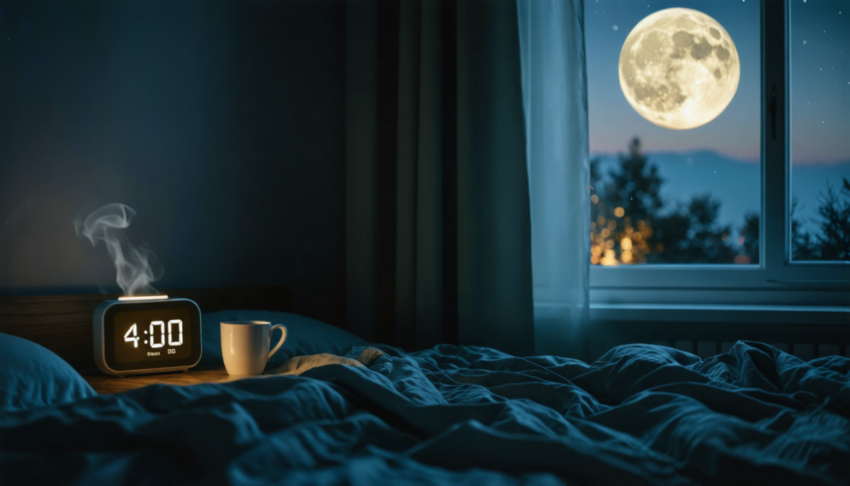 découvrez pourquoi votre horloge interne vous réveille à 4h du matin et explorez les mystères du réveil nocturne pour mieux comprendre votre rythme biologique.