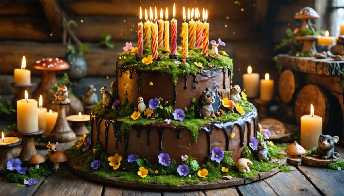 découvrez le gâteau d'anniversaire enchanté d'harry potter, préparé avec amour par hagrid, pour une célébration magique et inoubliable.
