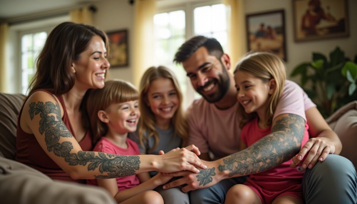 Tatouages Famille : Symboles et Inspirations Originales pour Honorer Vos Liens